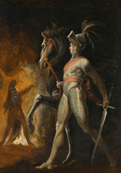 The Meeting Of Sir Hüon Of Bordeaux And Scherasmin In The Libanon Cave From Wiel