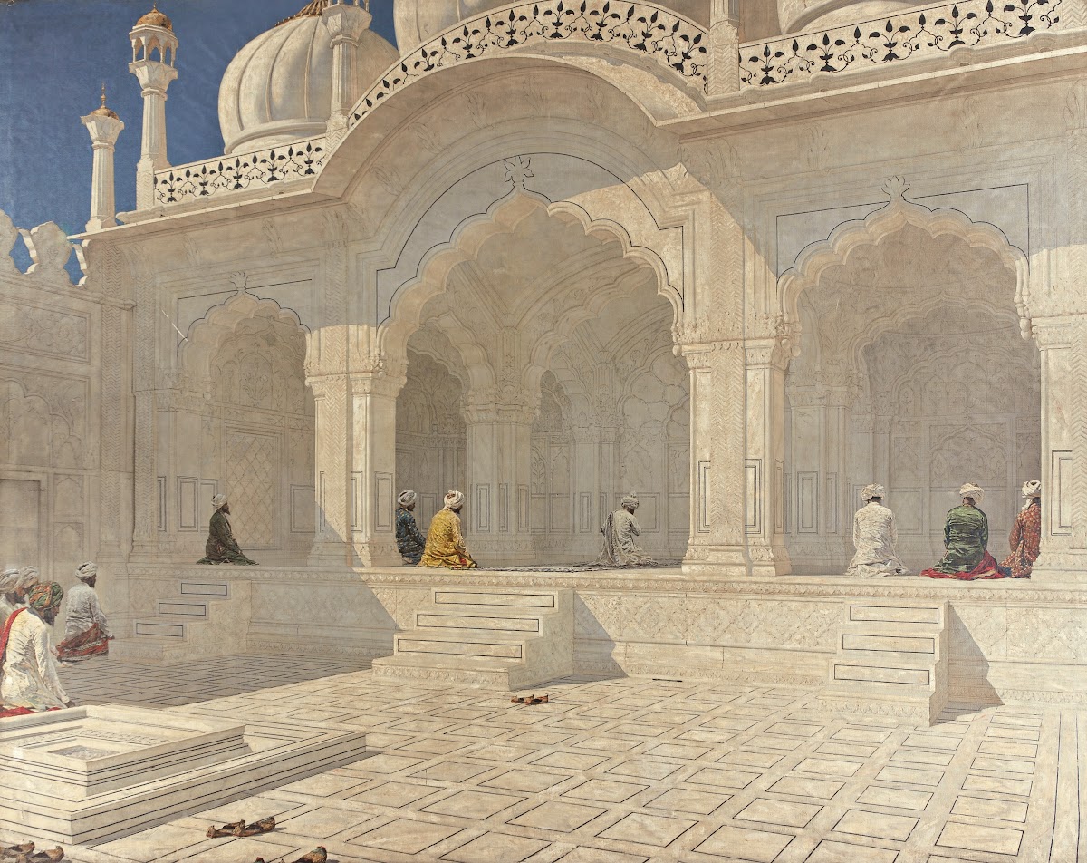 Pearl Mosque At Delhi 1876 79