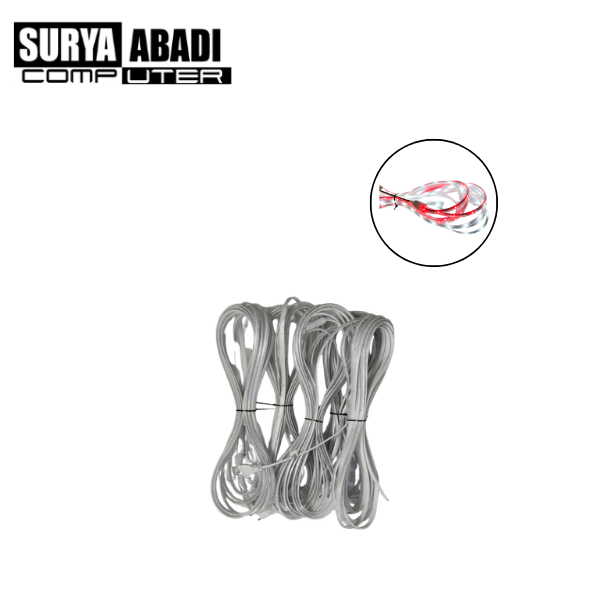 Paket LED Strip Merah Putih 5050 4m