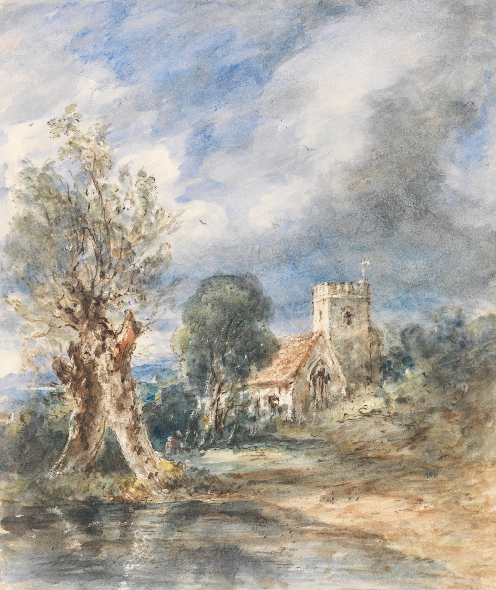 Stoke Poges Church 1834
