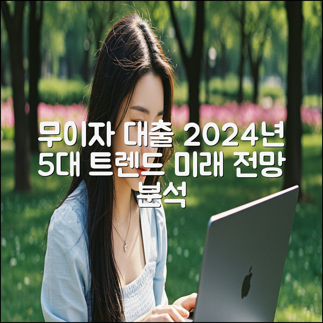 무이자 대출 미래: 2024년 5대 트렌드 분석