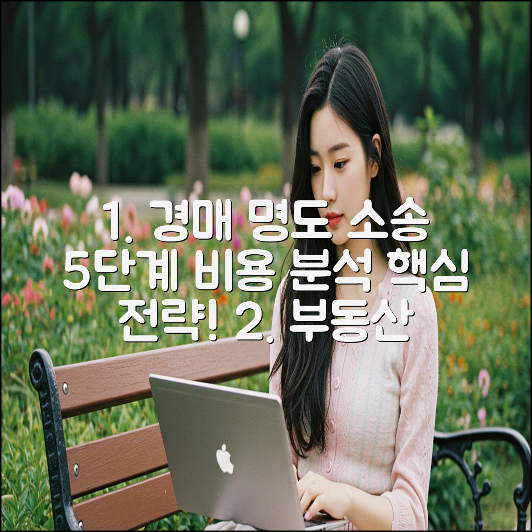 부동산 경매 명도, 5단계 소송 비용 완벽 분석