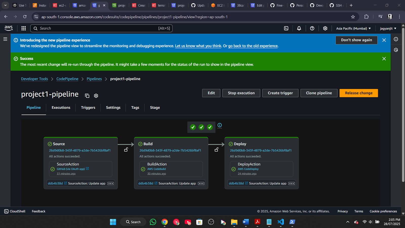 CI/CD Pipeline Diagram