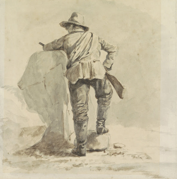 Rustende jongen op de rug gezien 1825   1893