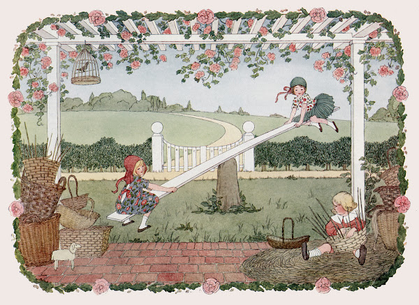 Little songs of long ago  more old nursery rhymes Pl 22 1912