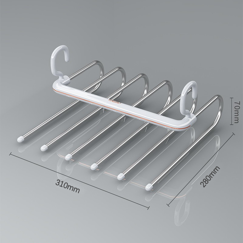 Foldable Stainless Steel Pants Rack