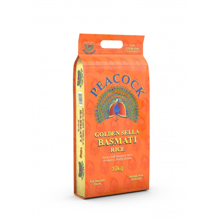 PEACOCK - GOLDEN SELLA BASMATI RICE