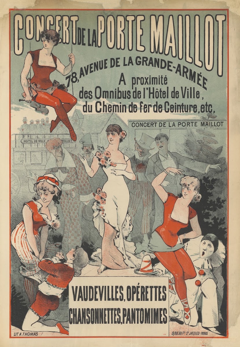 Concert de la Porte Maillot 1880