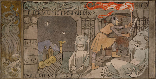 Åsmund at the Gate in the Mountain 1902 1904