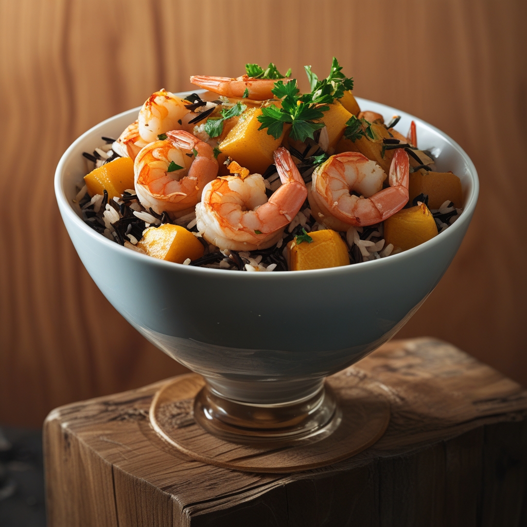 Final Citrus‑Garlic Shrimp & Wild Rice Power Bowl