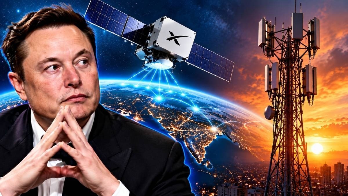 Starlink vs Jio: Musk Counters Ambani in Satellite Showdown