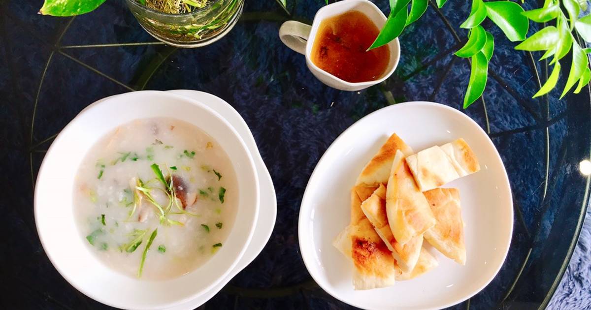 Canh khoai mỡ nấu nấm đông cô