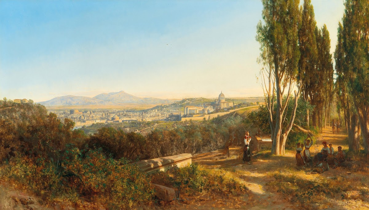 View Of Rome From Villa Madama