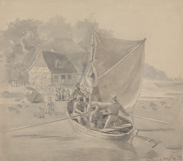 Danske fiskeres hjemkomst 1838