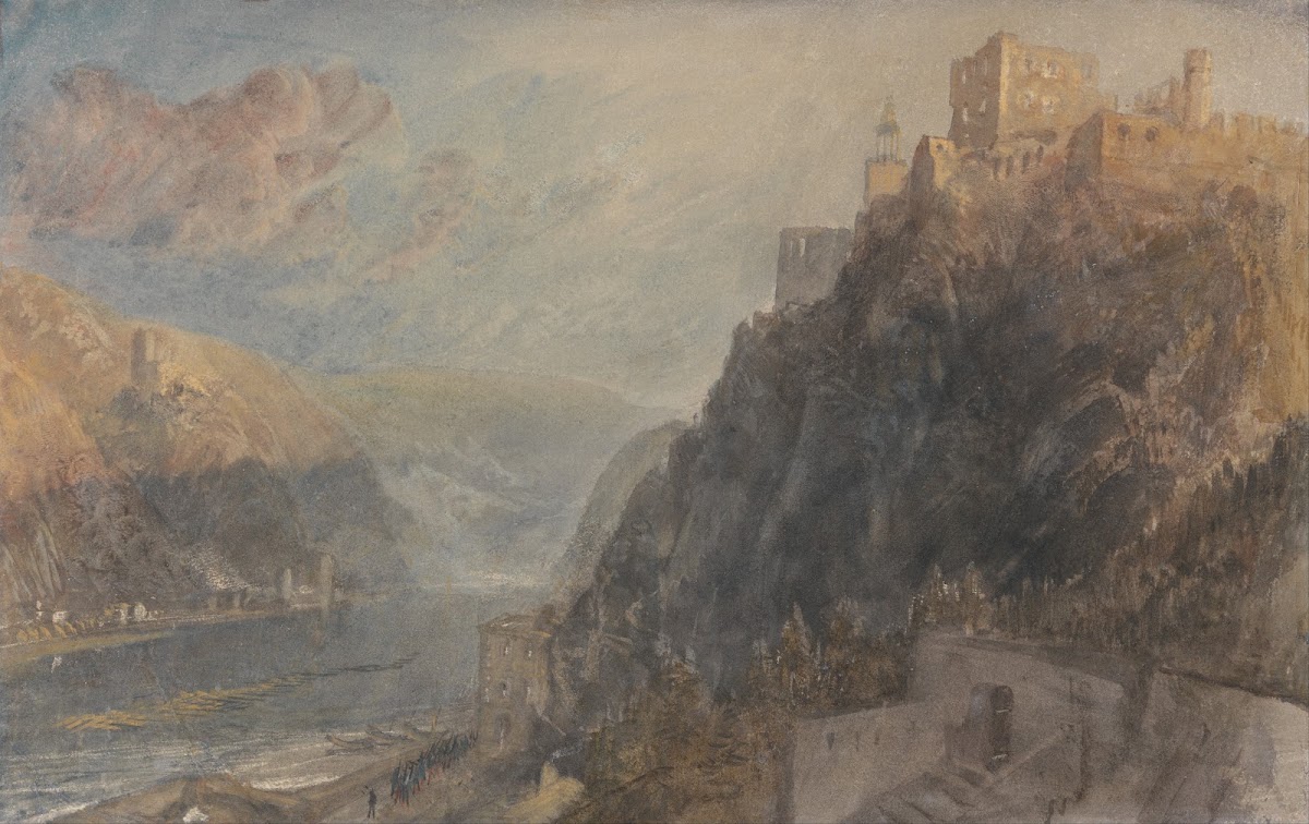 Rheinfels Looking to Katz and Gourhausen 1817