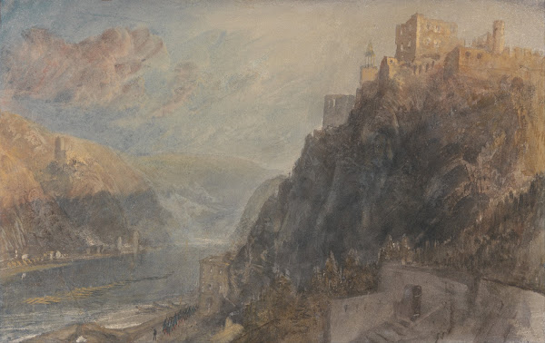 Rheinfels Looking to Katz and Gourhausen 1817