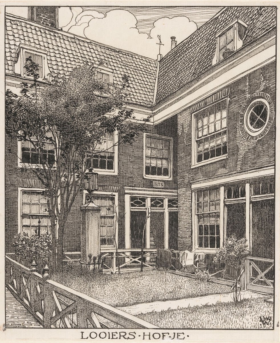 Looiers Hofje te Amsterdam 20th century