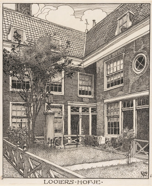 Looiers Hofje te Amsterdam 20th century