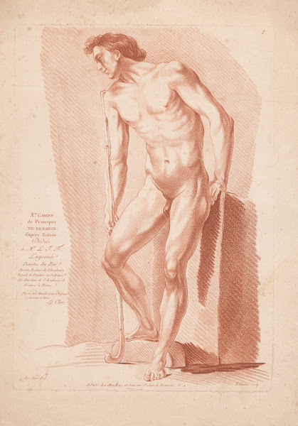 Standing male nude 1749 1849
