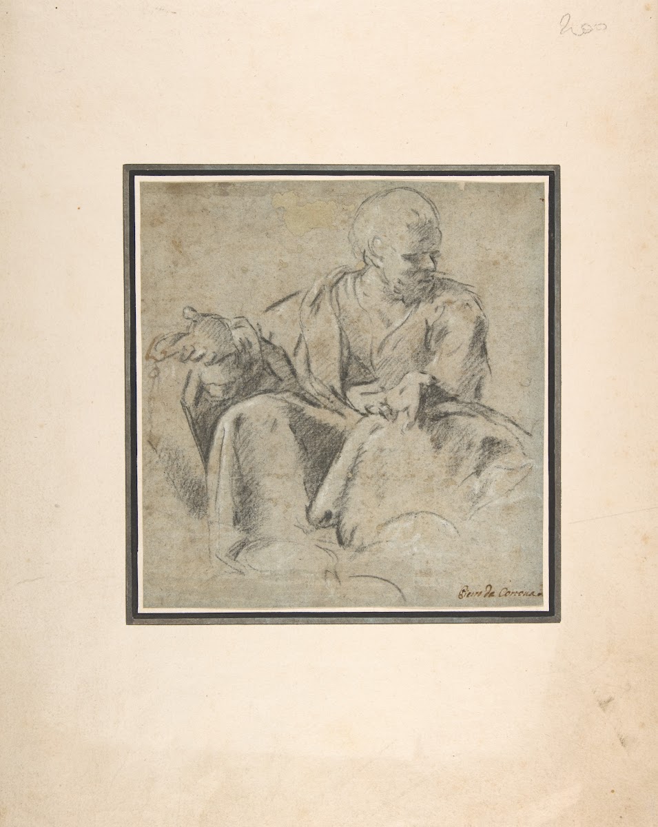 Study for a Figure of Saint Joseph ca 15951615