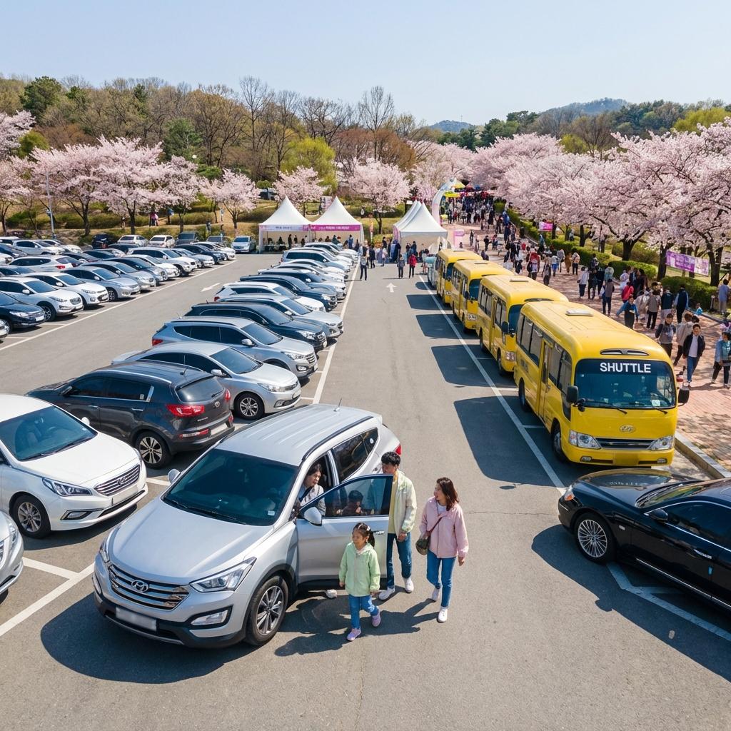 진해 벚꽃 여행자를 위한 주차 및 교통 최적화 전략