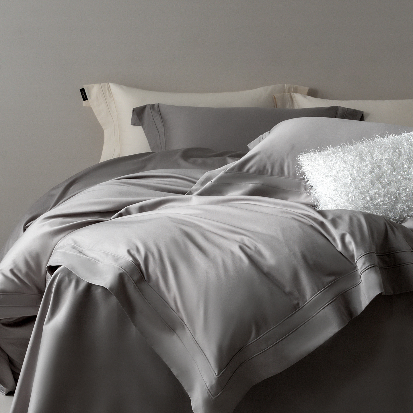 Cotton bed linen set, 400 TC, pure cotton