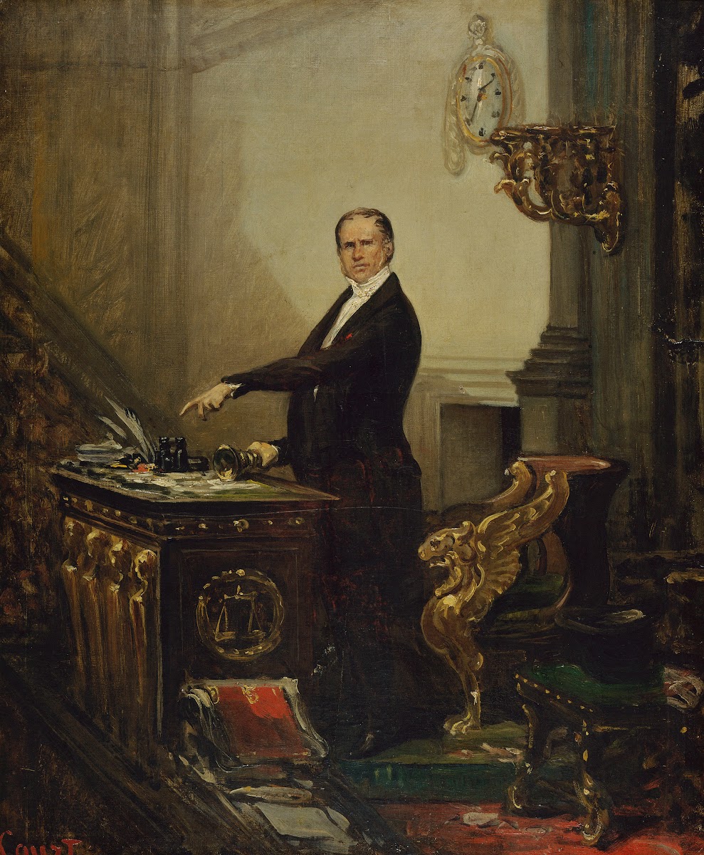 Portrait dAndré Dupin 1783 1865 président de lAssemblée législative en 1850 1850