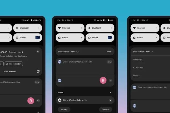 Đừng vuốt thông báo Android kiểu cũ nữa, có cách hay hơn - Báo Tri thức &amp; Cuộc sống