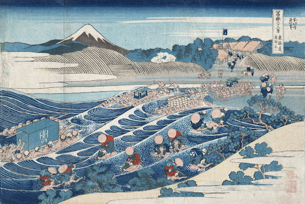 Tōkaidō kanaya no fuji 1833