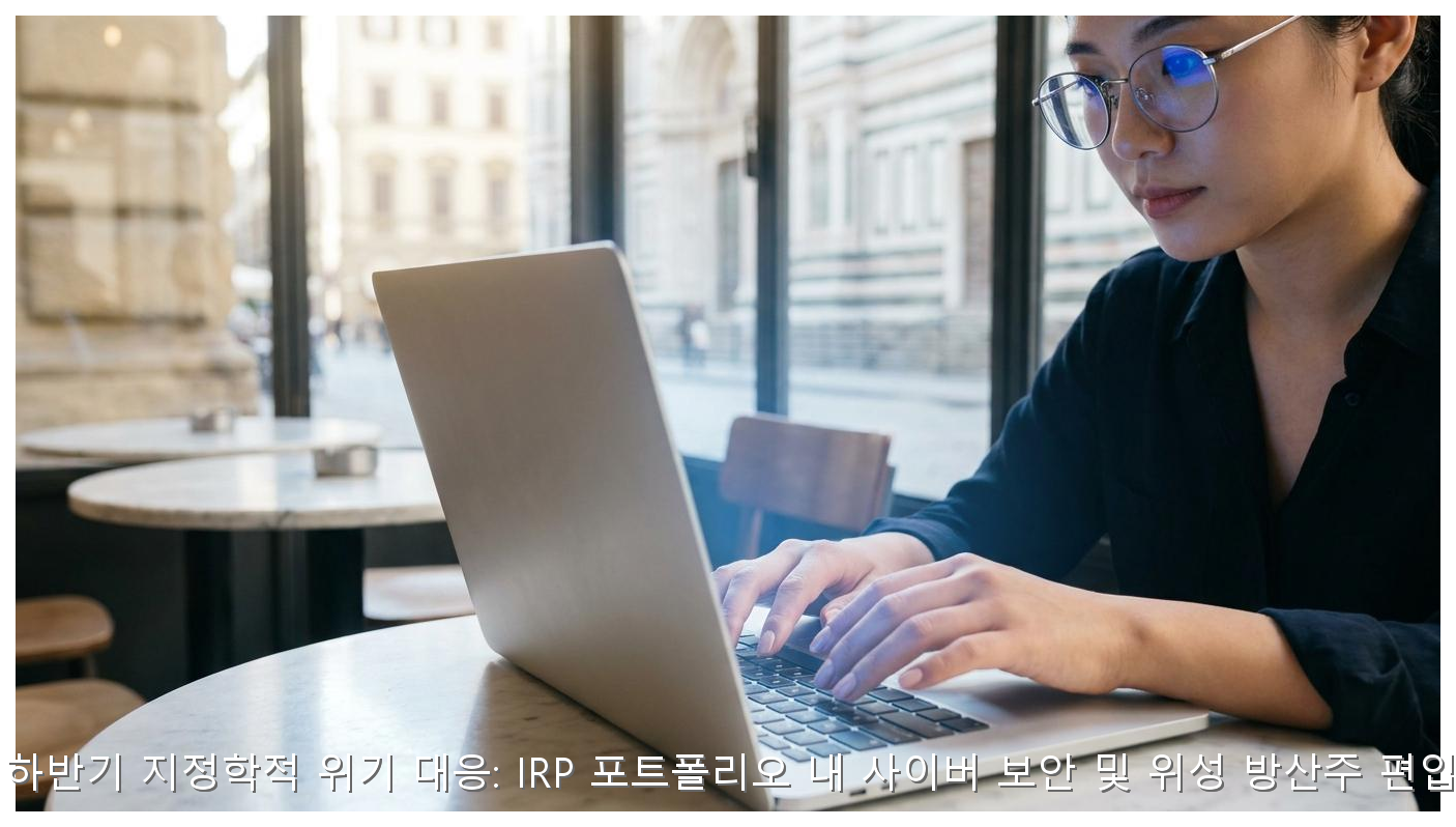 2026 하반기 지정학적 위기 대응: IRP 포트폴리오 내 사이버 보안 및 위성 방산주 편입 전략 핵심 안내 및 분석 인포그래픽 (3)