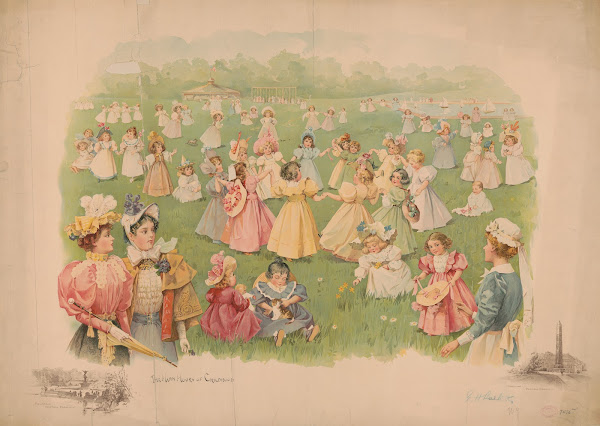 The happy hours of childhood 1895