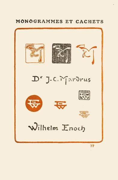 Le second livre des monogrammes, marques, cachets et es libris PL.75