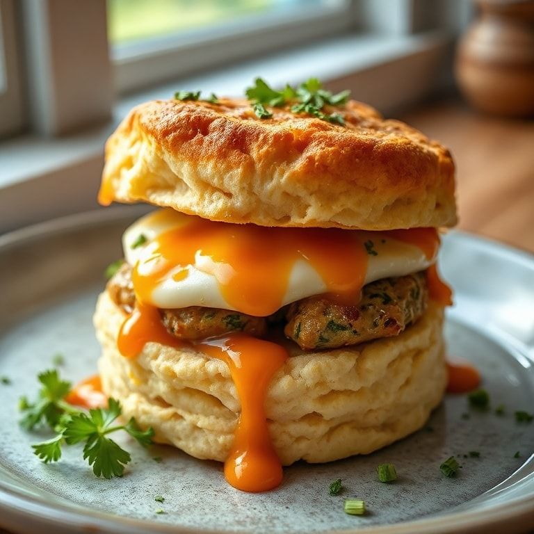 Loaded Breakfast Biscuits – Easy, Cheesy, Crowd‑Pleasing Morning Treat finished