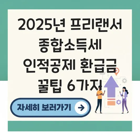 프리랜서 강사·작가 등 인적용역 사업소득자의 5월 종합소득세 신고 시 인적공제 환급금 극대화 팁 대표 이미지