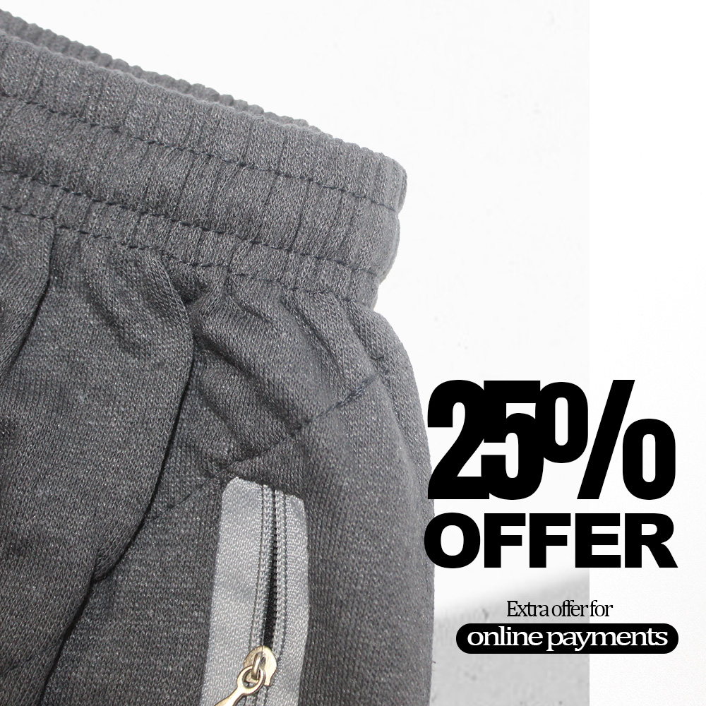 Casual Bermudas | Regular Fit Bermudas with Zipped Pocket | YMBM19