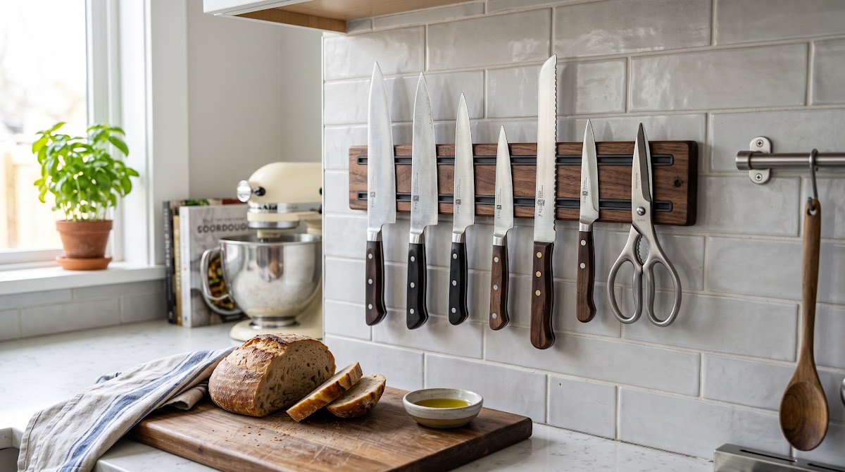 Best Magnetic Knife Strips for Small Kitchens (2026) - BEST PREMIUM — IN CONTEXT