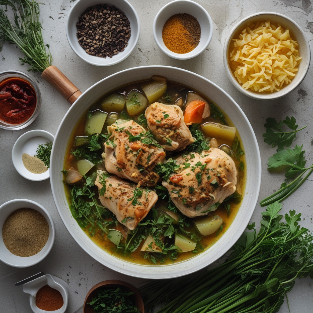 Ingredients for Braised Catalina Chicken – Easy Homemade Comfort Meal