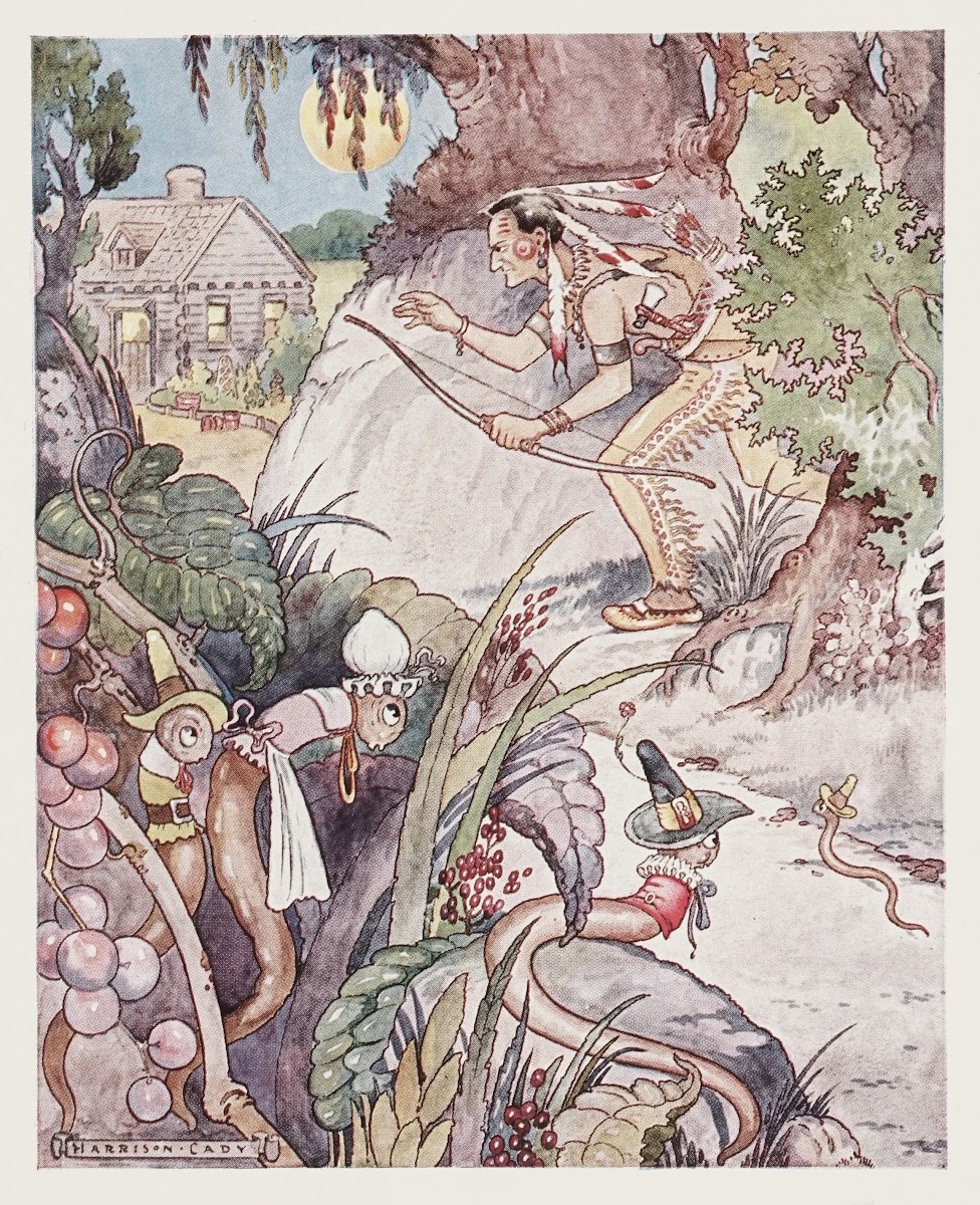 Queer looking men called indians sometimes crept through the garden 1918