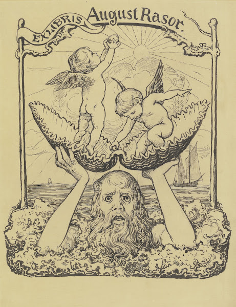 Ex libris August Rasor 1898