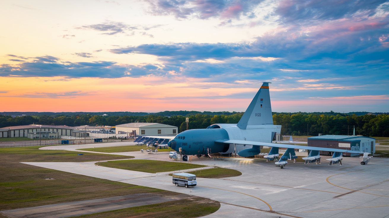 Distance from Seymour Johnson AFB to Myrtle Beach, SC