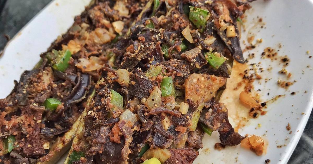 Cà tím nhồi nướng