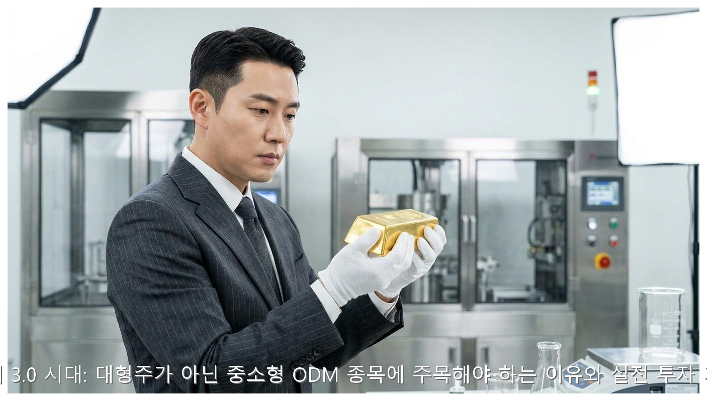 K-뷰티 3.0 시대: 대형주가 아닌 중소형 ODM 종목에 주목해야 하는 이유와 실전 투자 가이드 핵심 안내 및 분석 인포그래픽 (3)