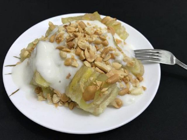Bánh Chuối Hấp Nước Cốt Dừa Béo Ngọt