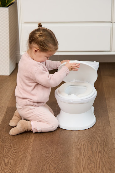 Дитячий горщик Twins Туалет сірий