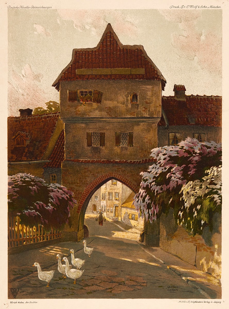 At the city gate 20th century