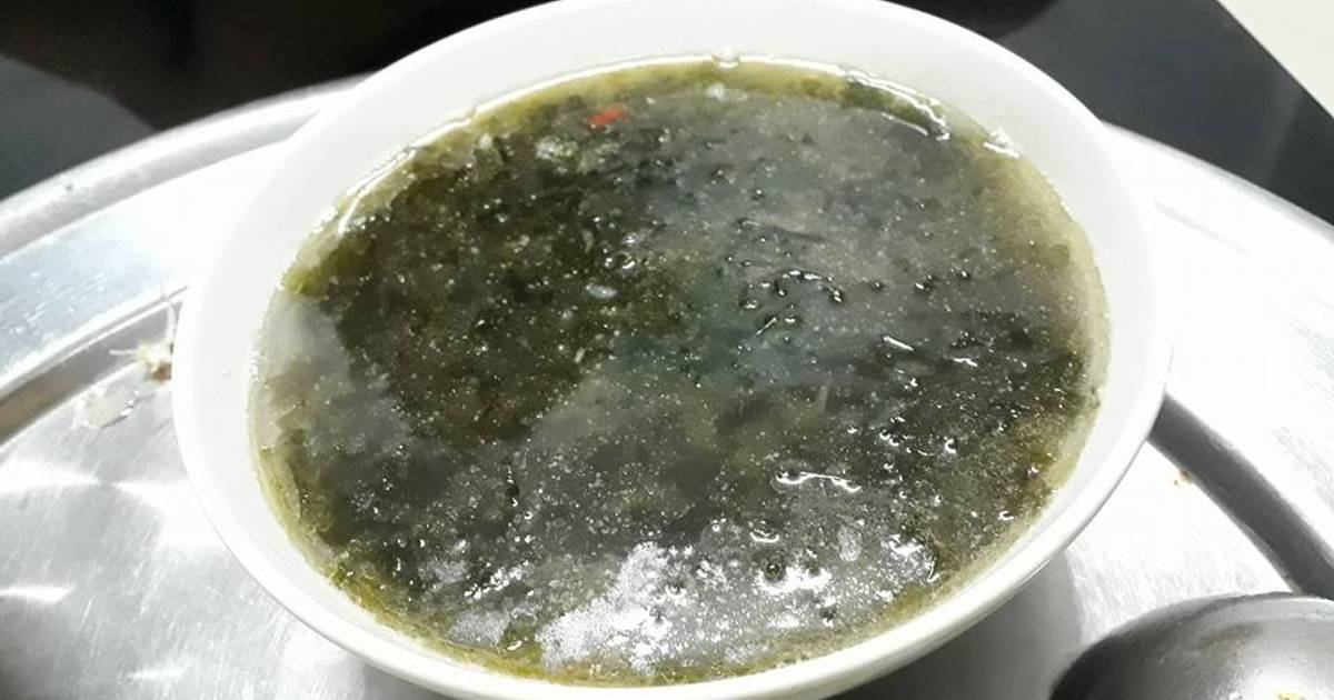 Canh rong biển