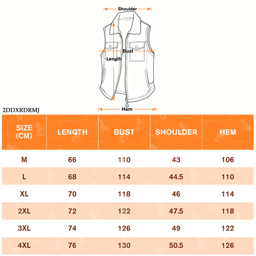 2D Corduroy vest with fleece