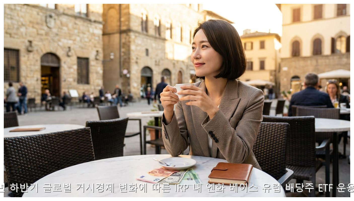 2026년 하반기 글로벌 거시경제 변화에 따른 IRP 내 엔화 베이스 유럽 배당주 ETF 운용 전략 핵심 안내 및 분석 인포그래픽 (3)