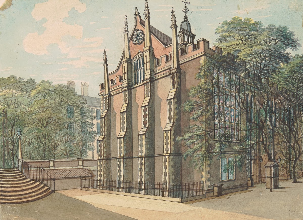 Southwest View of Middle Temple between 1794 and 1800