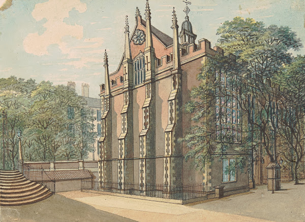 Southwest View of Middle Temple between 1794 and 1800